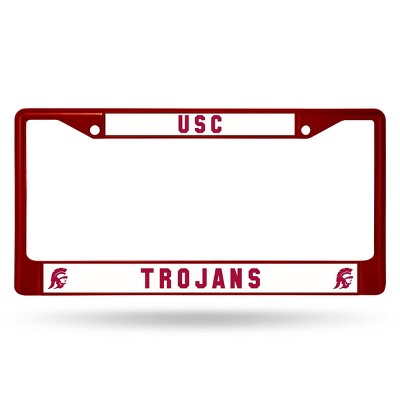 NCAA USC Trojans Colored Chrome Frame