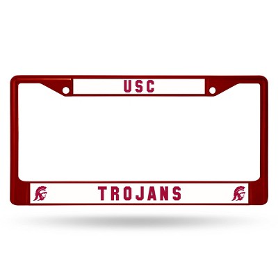 NCAA USC Trojans Colored Chrome Frame