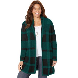 Catherines Country Village Sweater Cardigan - 1 of 4