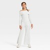 Girls' Off the Shoulder Long Sleeve Knit Top - art class™ - 3 of 3