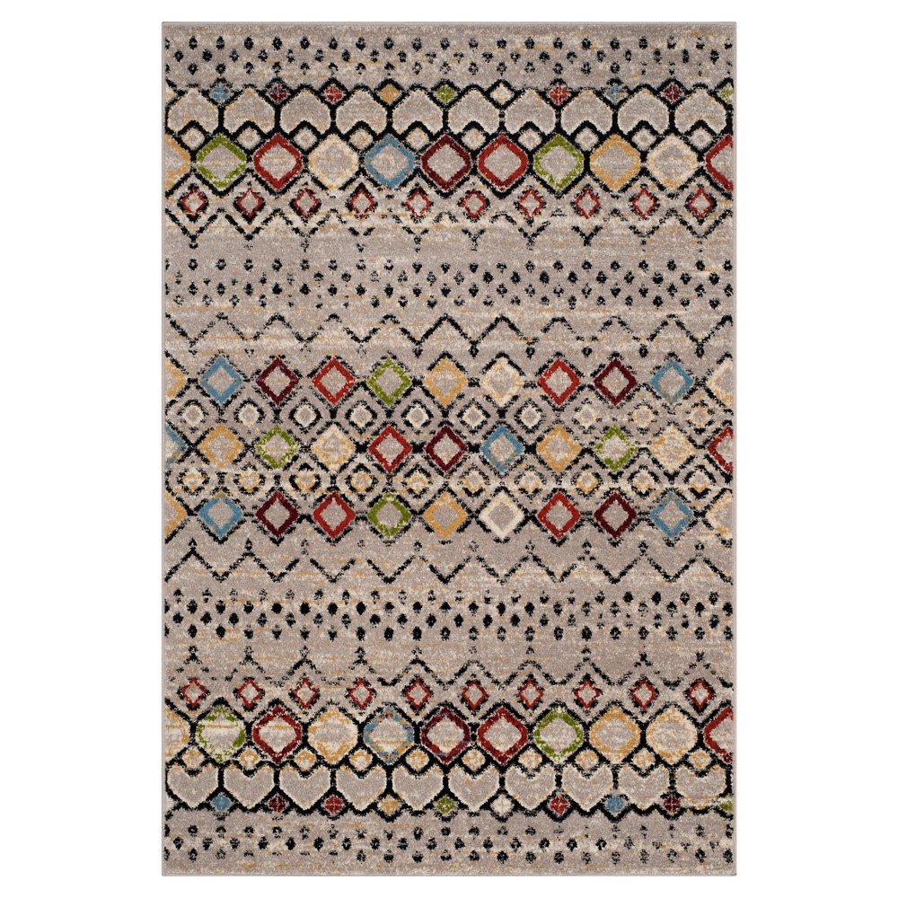 Light Fair Isle Design Loomed Accent Rug 3'x5' - Safavieh