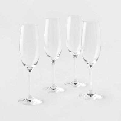 Mainstays 6 Ounce Glass Champagne Flute, Sold Individually 