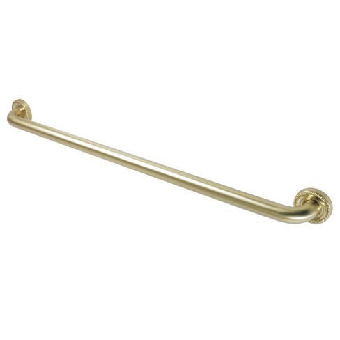 32 Camelon Decorative Grab Bar Brushed Brass Kingston Brass
