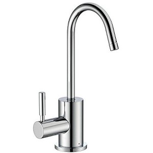 ALFI Point of Use Instant Hot Water Faucet with Contemporary Spout and Self Closing Handle - 1 of 2