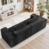 Modern 107"  Oversized Sectional Sofa Couch with Pillows for Living Room - 4 of 4