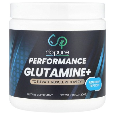 NB Pure Performance Glutamine+, 7.05 oz (200 g)