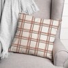 Creative Products Holiday Plaid on White 18 x 18 Spun Poly Pillow - 3 of 3