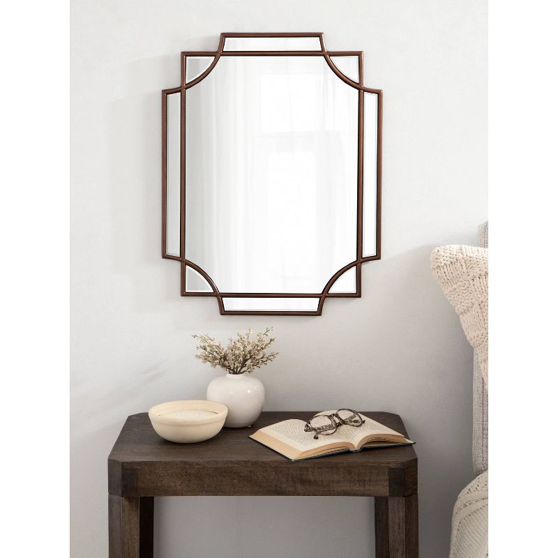 18&#34; x 24&#34; Minuette Decorative Framed Wall Mirror Bronze - Kate &#38; Laurel All Things Decor, 5 of 7
