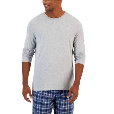 Club Room Mens Heathered Pajama Sleep T-shirt