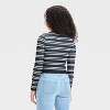 Girls' Long Sleeve Ribbed Seamless T-Shirt - art class™ - 2 of 3