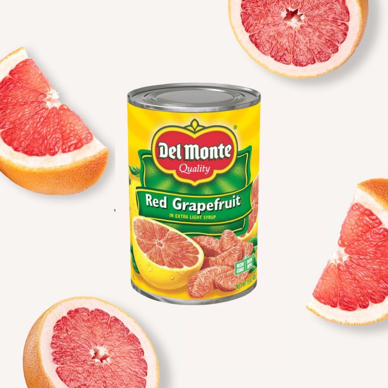 Del Monte Red Grapefruit Sections in Light Syrup 15oz, 3 of 6