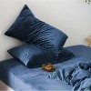 2 Pack Zippered Velvet Pillowcases, Super Soft and Cozy Luxury Fuzzy Flannel Pillow Cases - NTBAY - 2 of 4