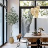 Eucalyptus Tree Artificial 4/5/6ft, Faux Eucalyptus Tree with Silver Dollar Leaves, Home Office Decor Indoor - 3 of 4