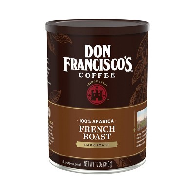 Don Francisco's French Bold Dark Roast Ground Coffee - 12oz