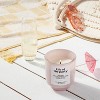7oz Lavender Exterior Painted Glass with Glass Lid Life Of The Party Candle - Room Essentials™ - 2 of 3