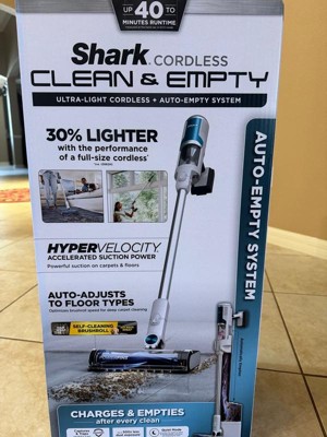 Shark Clean & Empty Cordless Stick Vacuum & Auto-empty System With ...