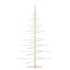 Wooden Christmas Tree for Decoration 70.9" Solid Wood Pine - 4 of 4