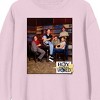 Boy Meets World Characters Adult Pink Crew Neck Sweatshirt - 2 of 2