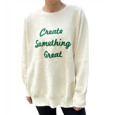 Women's Create Something Great Sweater - Charlotte Avery