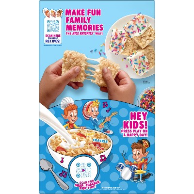 Kellogg's Frosted Rice Krispies Family Size Breakfast Cereal - 17.1oz