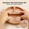 3-Pack Prep Suction Plates for Baby, 100% Silicone Toddler Plates, BPA-Free Divided Baby Plates with Suction - 3 of 4