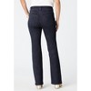Roaman's Women's Plus Size High-Rise Tummy Control Bootcut Jeans - 3 of 4