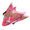 Anna-Kaci Women's Satin Square Scarf with Paisley Print Pattern 35.5×35.5 Inches - 4 of 4