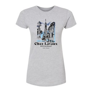 Women's - Emily in Paris -  Fitted Graphic T-Shirt - 1 of 2