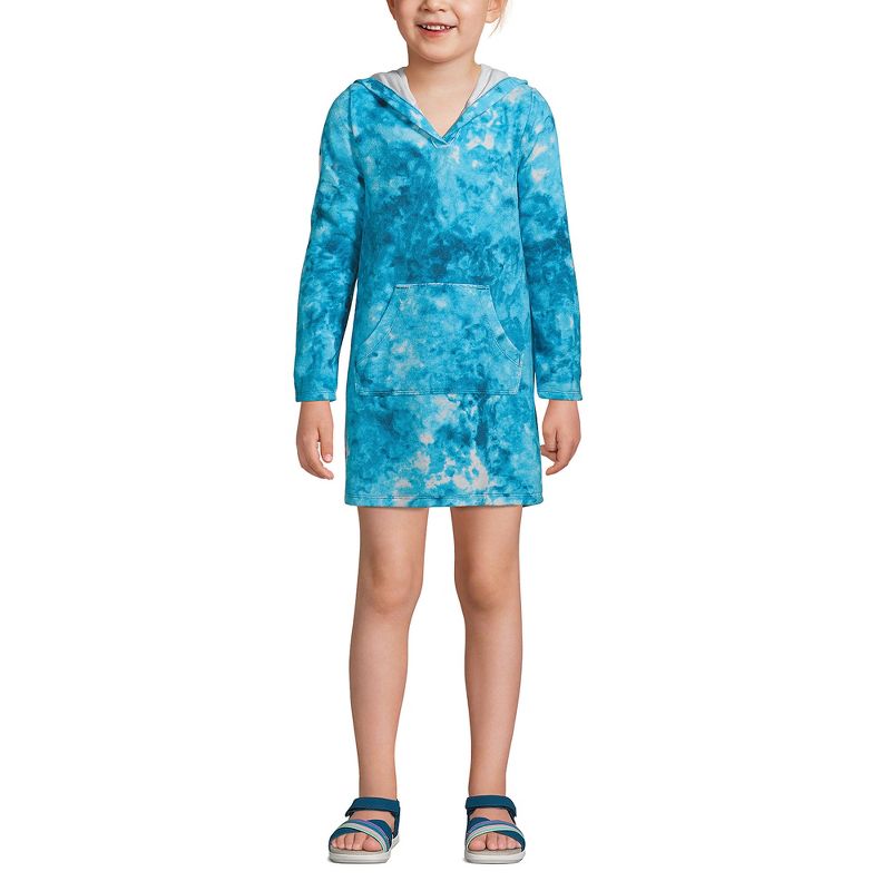 Lands' End Kids Terry Pullover Cover-up, 3 of 5