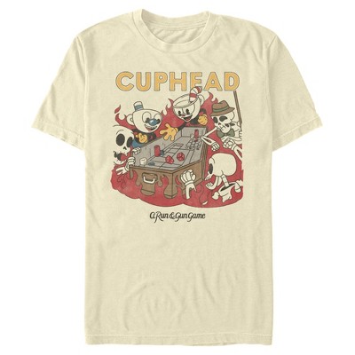 Men's Cuphead Playing Craps at the Devil's Casino T-Shirt