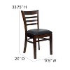 Flash Furniture Ladder Back Wooden Restaurant Chair - 4 of 4