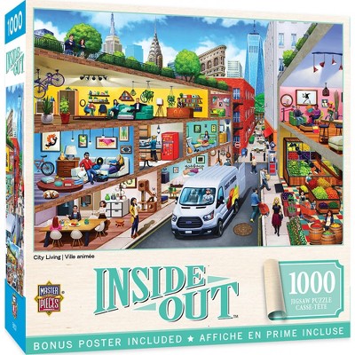 MasterPieces 1000 Piece Jigsaw Puzzle For Adults, Family, Or Kids - City  Living - 19.25