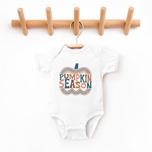 The Juniper Shop Retro Pumpkin Season Baby Bodysuit - 1 of 3