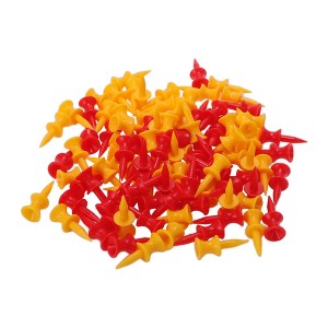 Unique Bargains Portable 31mm Limited Golf Tees Multicolor 100 Pcs - 1 of 4