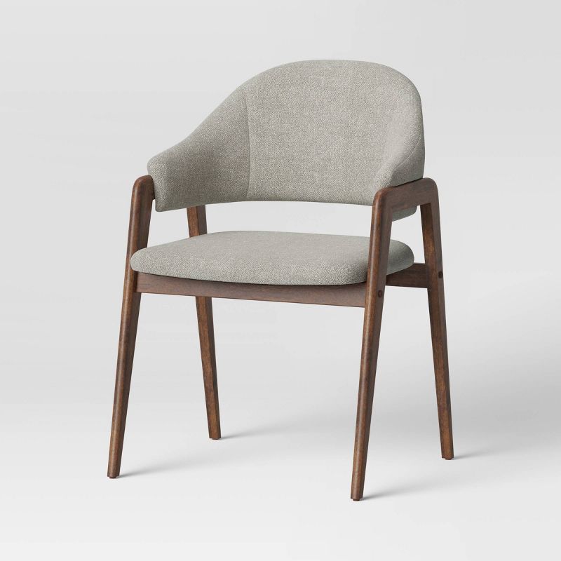 Ingleside Open Back Upholstered Wood Frame Dining Chair - Threshold™, 1 of 10