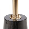 VYNXARIA Round Accent Table with Brushed Gold Top - 4 of 4