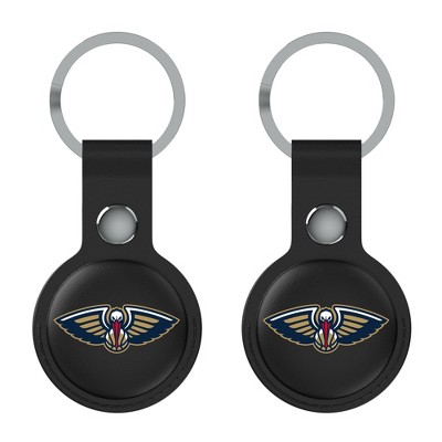 Keyscaper NBA Western Conference Teams Insignia Black Airtag Holder 2-Pack