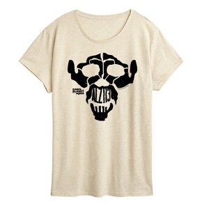 Women's - Planet of the Apes - Skull Logo Short Sleeve Graphic T-Shirt - 1 of 3