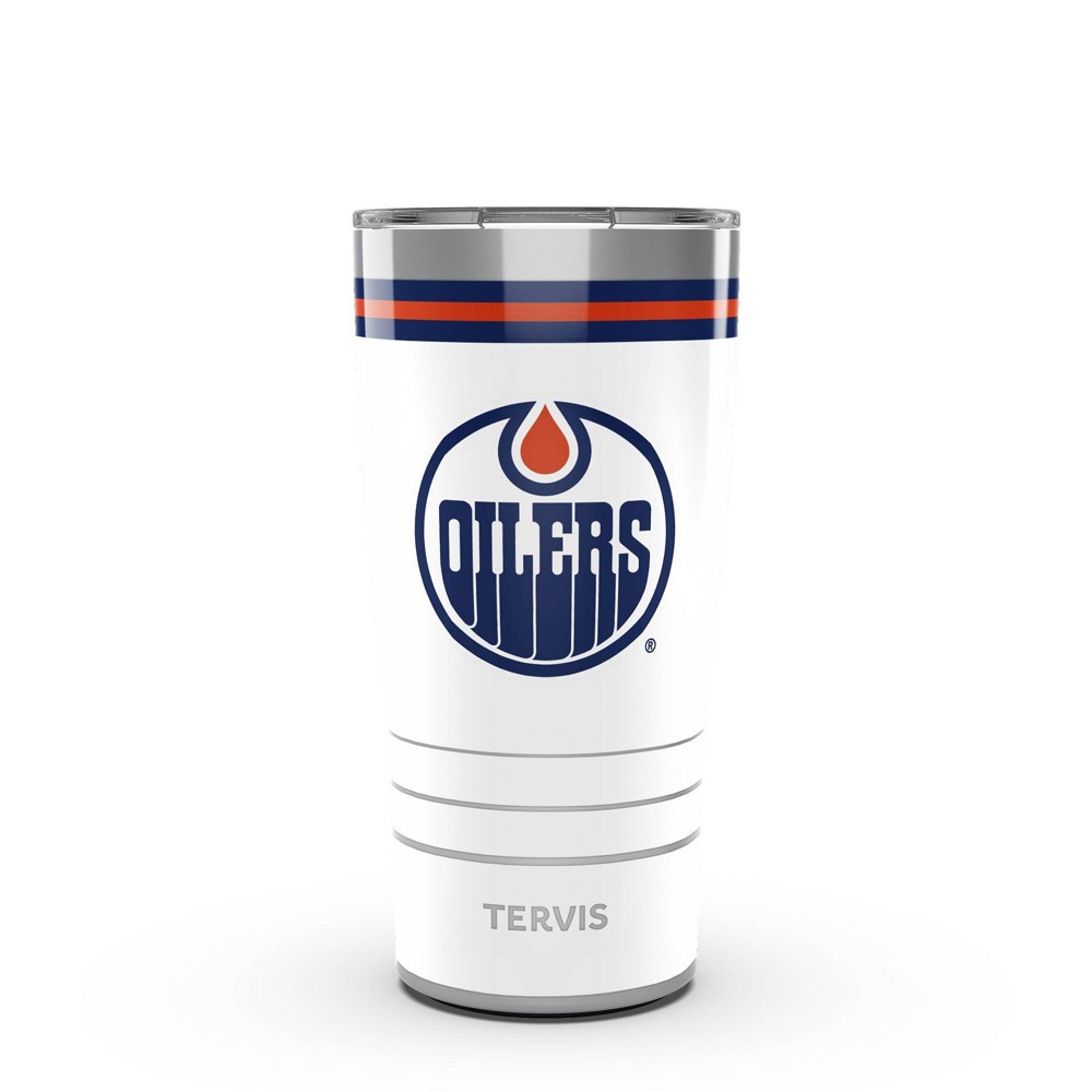 Photos - Glass NHL Edmonton Oilers 20oz Arctic Stainless Steel Tumbler