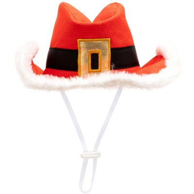The Worthy Dog Cowboy Christmas Party Hat
