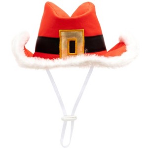 The Worthy Dog Cowboy Christmas Party Hat - 1 of 4