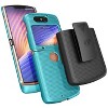 Nakedcellphone Slim Case and Belt Clip Holster Combo for Motorola RAZR 5G Phone (XT2071, 2020) - 3 of 4