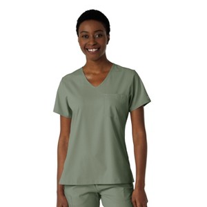 Wink Boundless Women's Tuck-In Scrub Top - 1 of 4