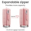 BEAFUP Luggage Set of 4(14/20/24/28), Hard Shell Lightweight TSA Lock Carry on Expandable Suitcase with Spinner Wheels for Men Women - 4 of 4