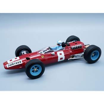 Ferrari 512 #8 F1 Italy GP (1965) w/Driver Figure "Mythos Series" Limited Ed to 85 pieces Worldwide 1/18 Model Car by Tecnomodel