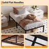 14 Inch Metal Bed Frame Platform Bed Frame No Box Spring Needed, Sturdy Heavy Duty Bed Frame, Easy Assembly, Under Bed Storage - Black - 4 of 4
