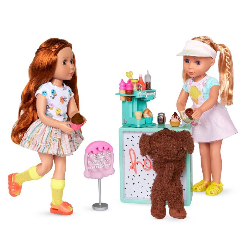 Glitter Girls Soft Serve Ice Cream Playset for 14&#34; Dolls, 4 of 8