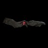 Northlight 30" Hanging Halloween Bat Decoration with Lighted Red Eyes - 3 of 4