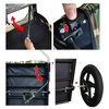 coucheta Dog Bike Trailer Cargo, Pet Carrier with Quick Release Wheels for Small Medium Dogs 66lb, Foldable Bike Wagon with Internal Leash - 4 of 4