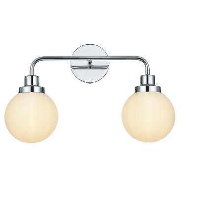 Elegant Lighting Hanson 19 inch Wall Sconce in Chrome